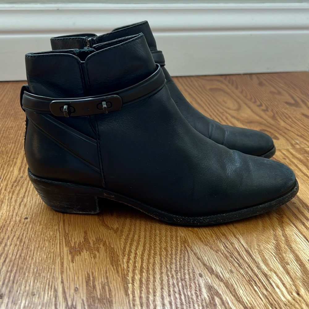 Coach Leather Booties 6.5